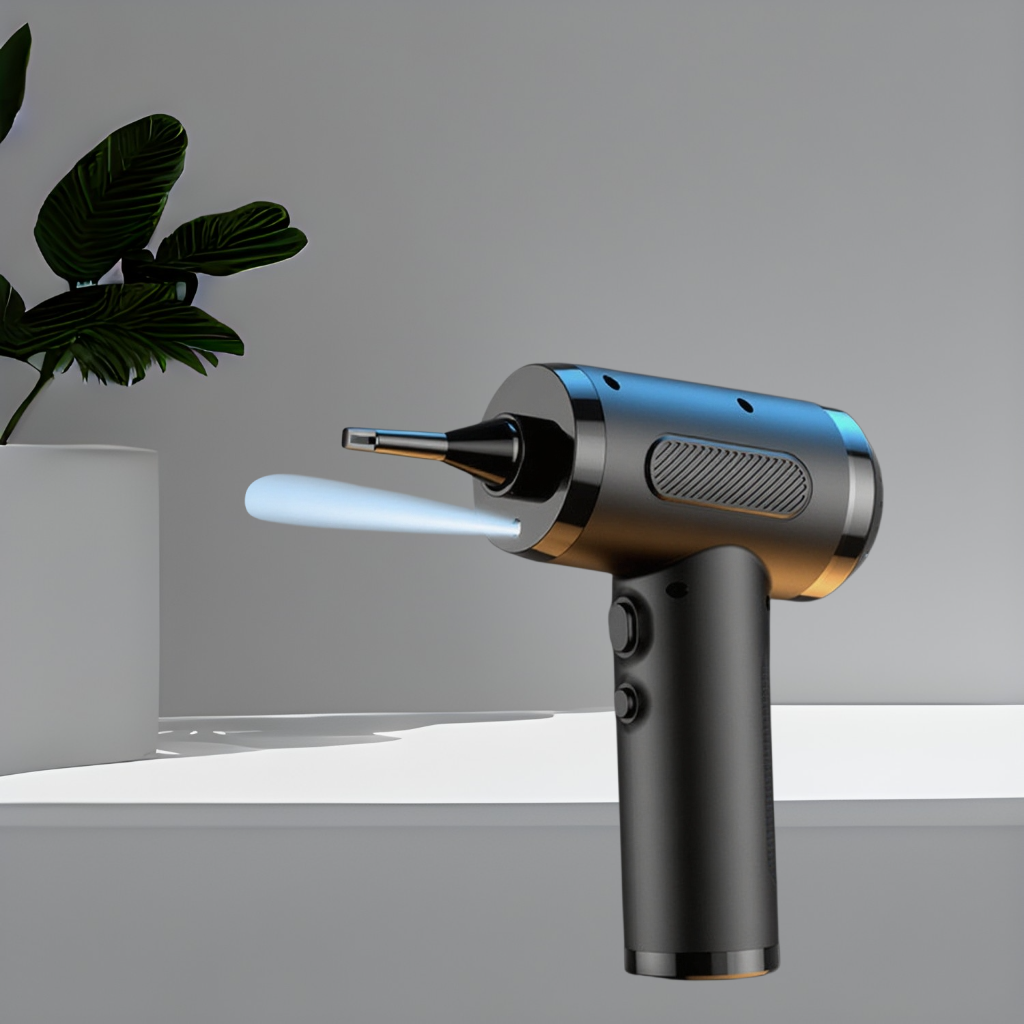 Easy-to-use wireless car cleaning device