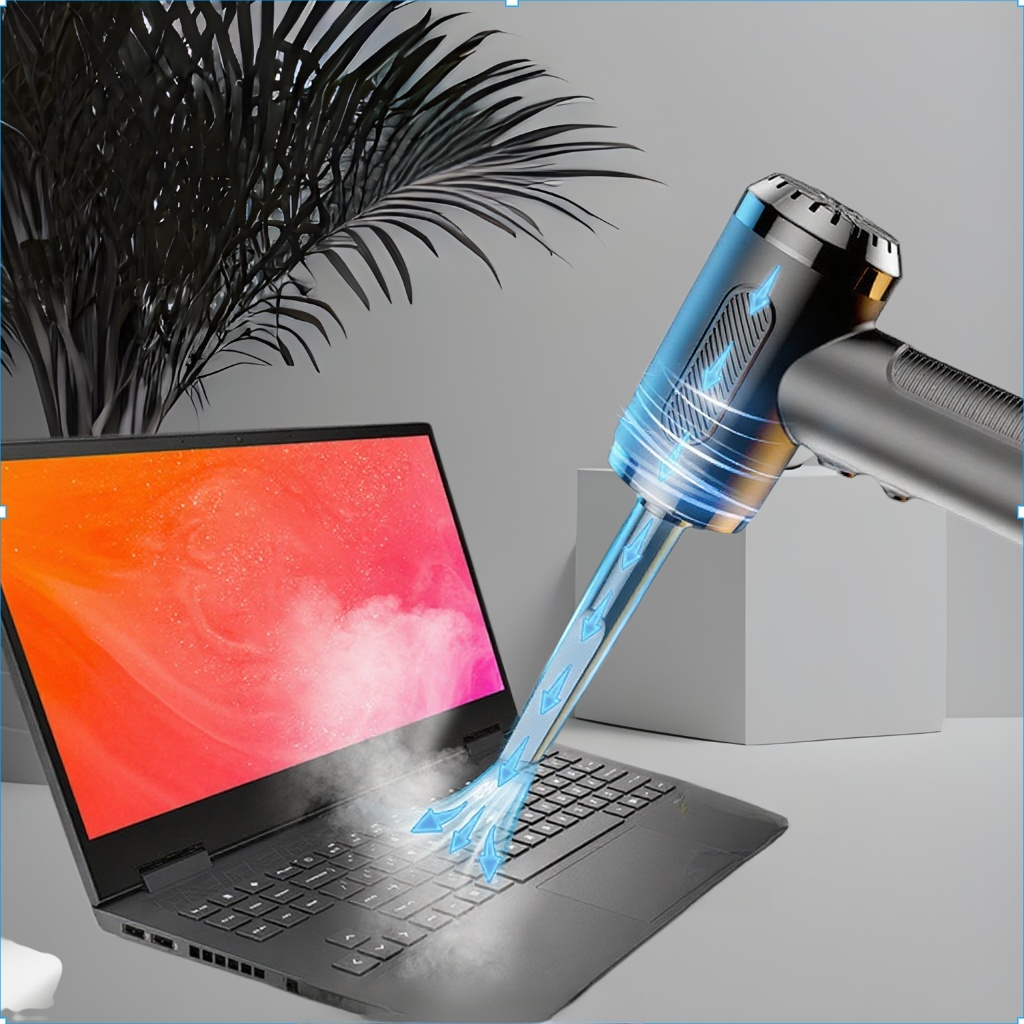 Portable Cordless Handheld Vacuum Cleaner for Car, Rechargeable with Strong Suction