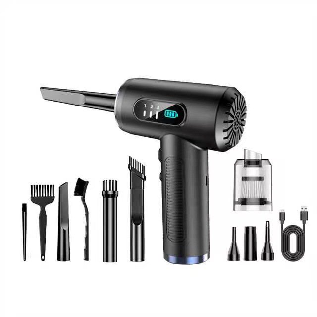 Portable Cordless Handheld Vacuum Cleaner for Car, Rechargeable with Strong Suction
