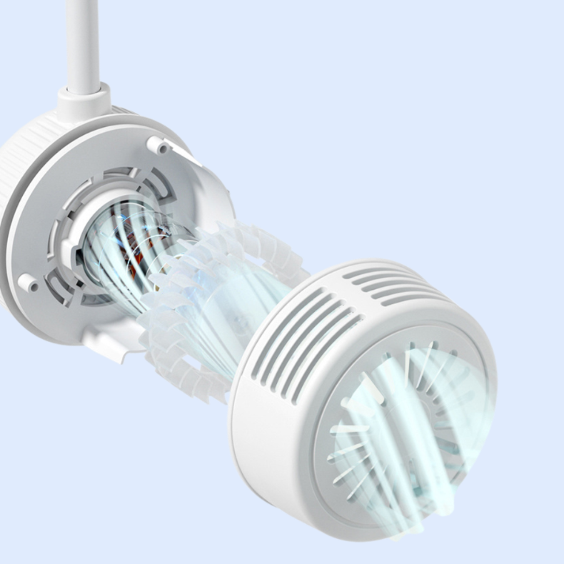 折疊式液晶掛脖風扇