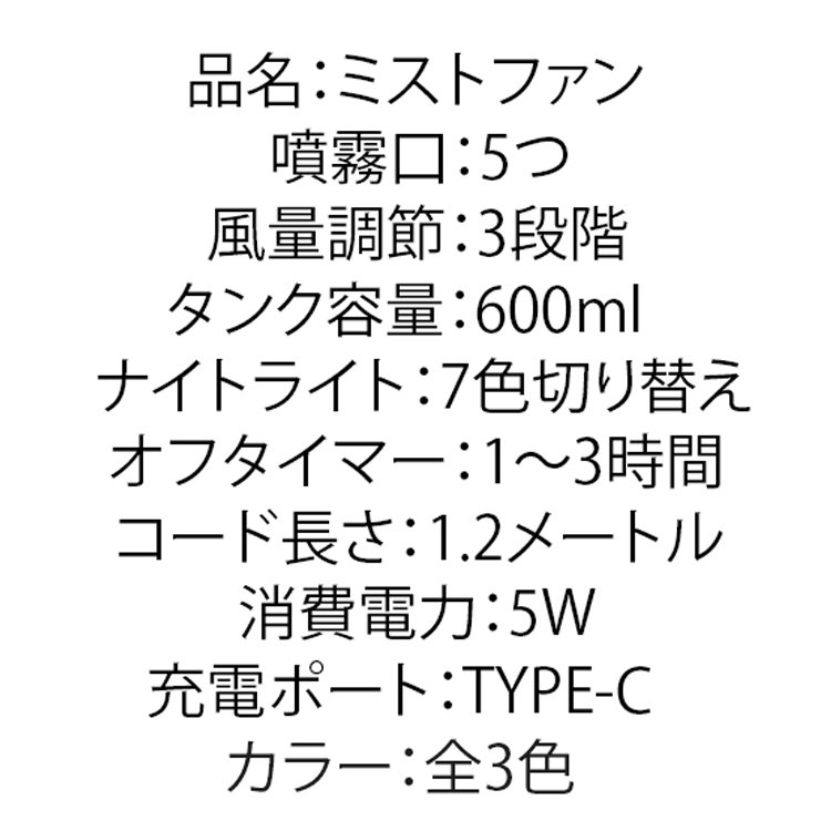 ミストファン