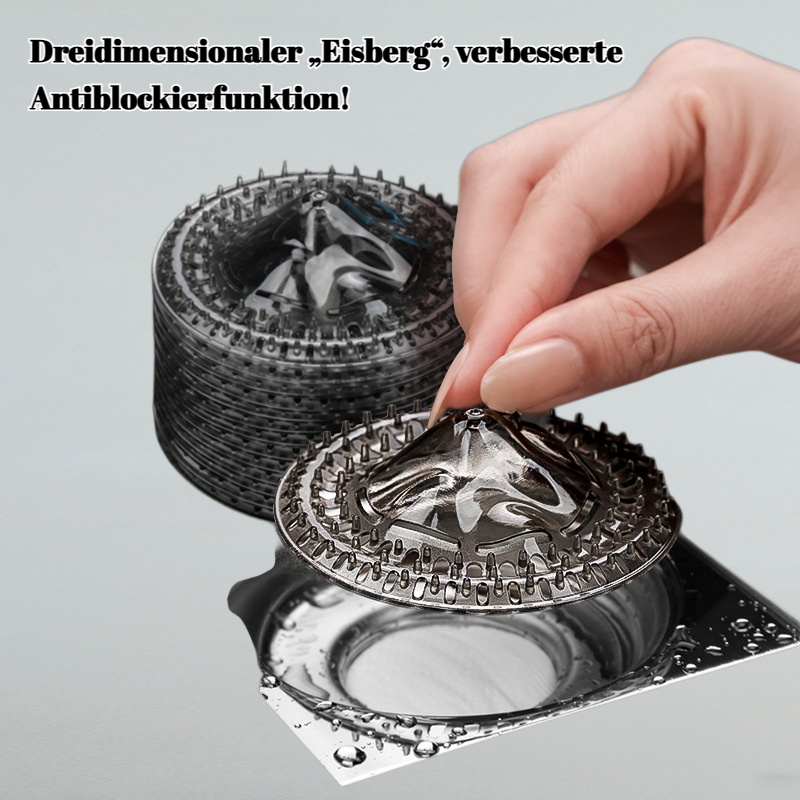 Blockierung nicht schmutzige Hände Eisberg Leck Filter