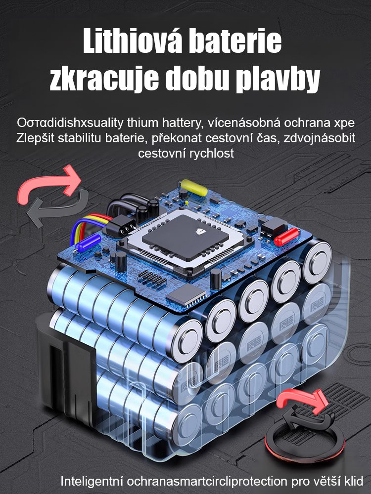 Výkonný lithium-iontový rázový utahovák