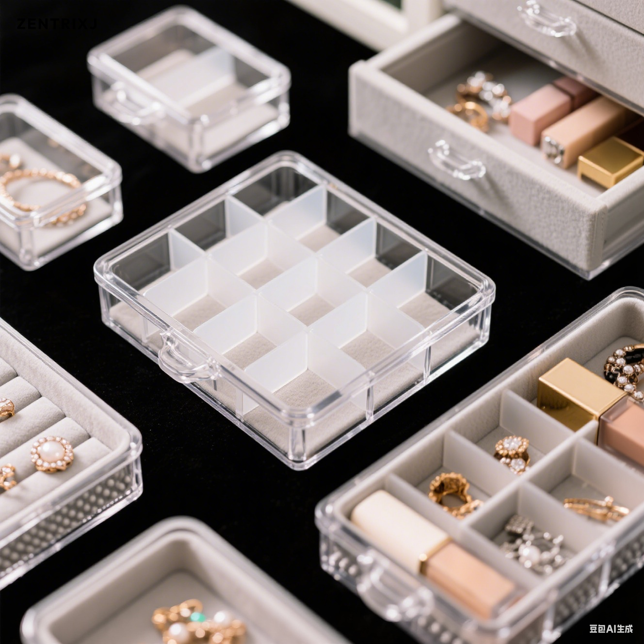 Pojemnik do przechowywania tkanin