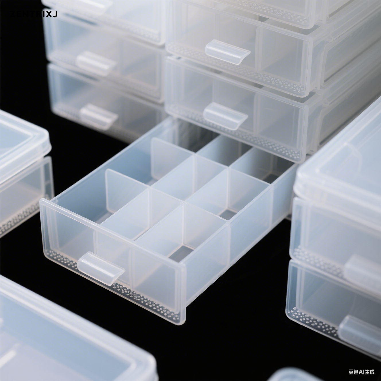 Pojemnik do przechowywania tkanin