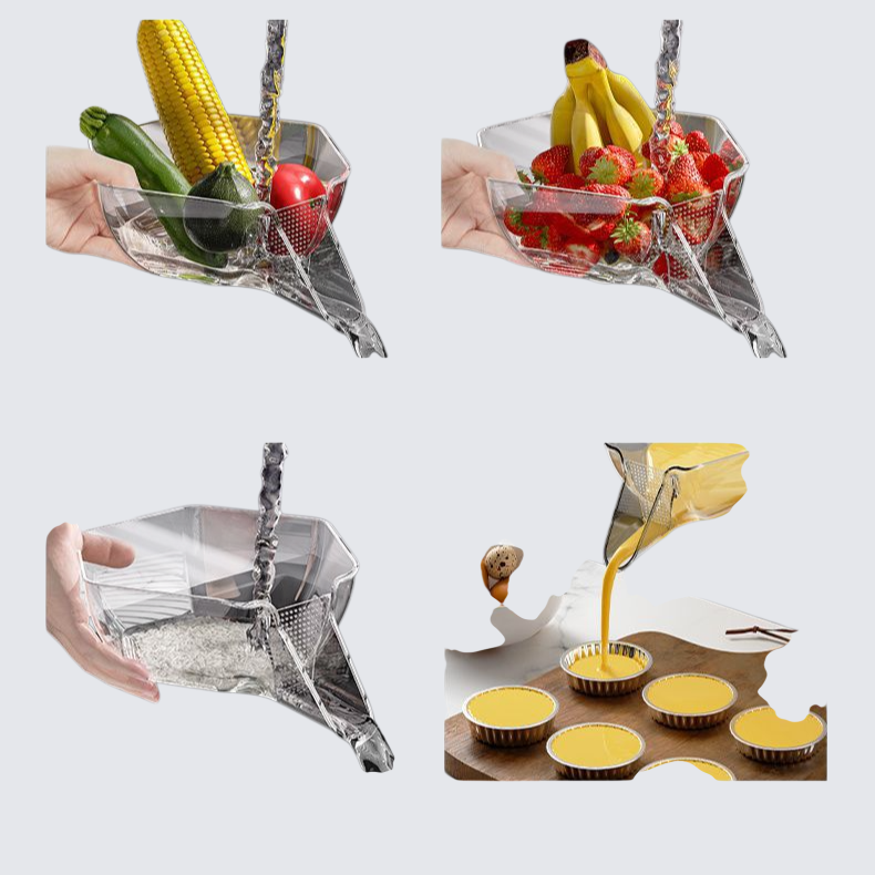 多機能家庭用排水バスケットプラスチック収納野菜洗い桶多機能フルーツプレートキッチン排水バスケット