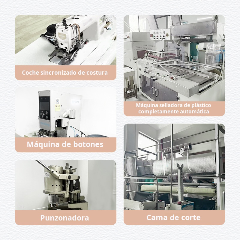 Detalle del velcro autoadhesivo en protector térmico