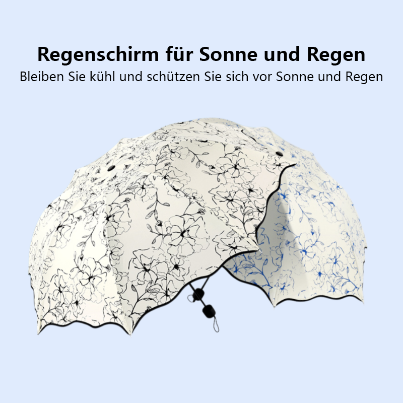 Regenschirm für Sonne und Regen