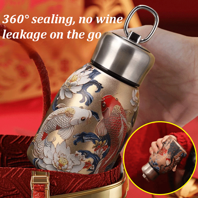 3D Embossed 'Little Chubby' Stainless Steel Insulated Cup