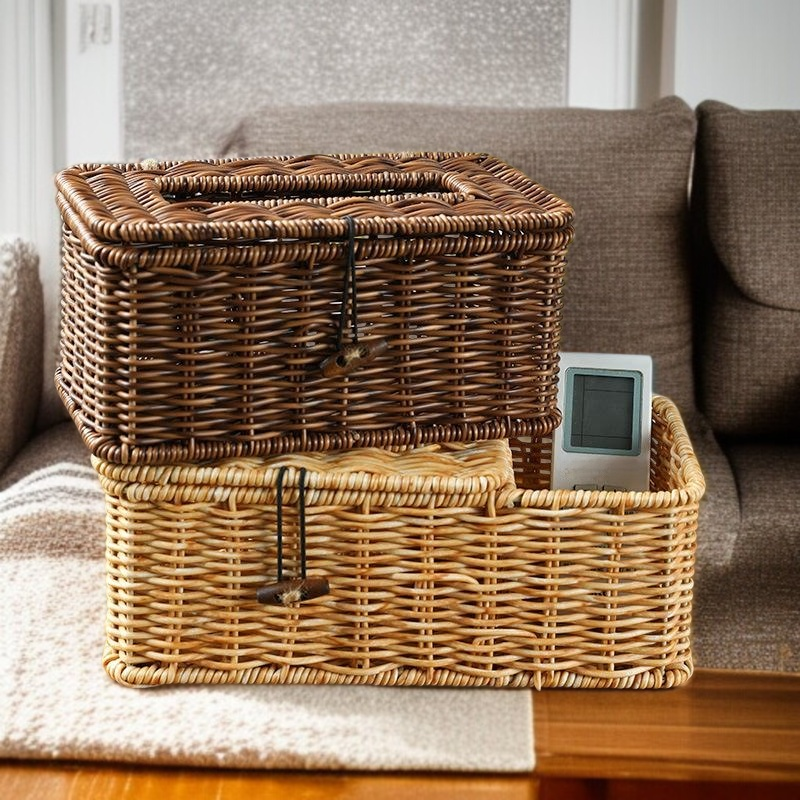Tissue holder for coffee table décor
