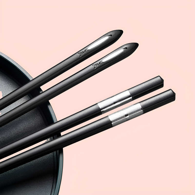 滑り止め高温合金製箸 家庭用箸