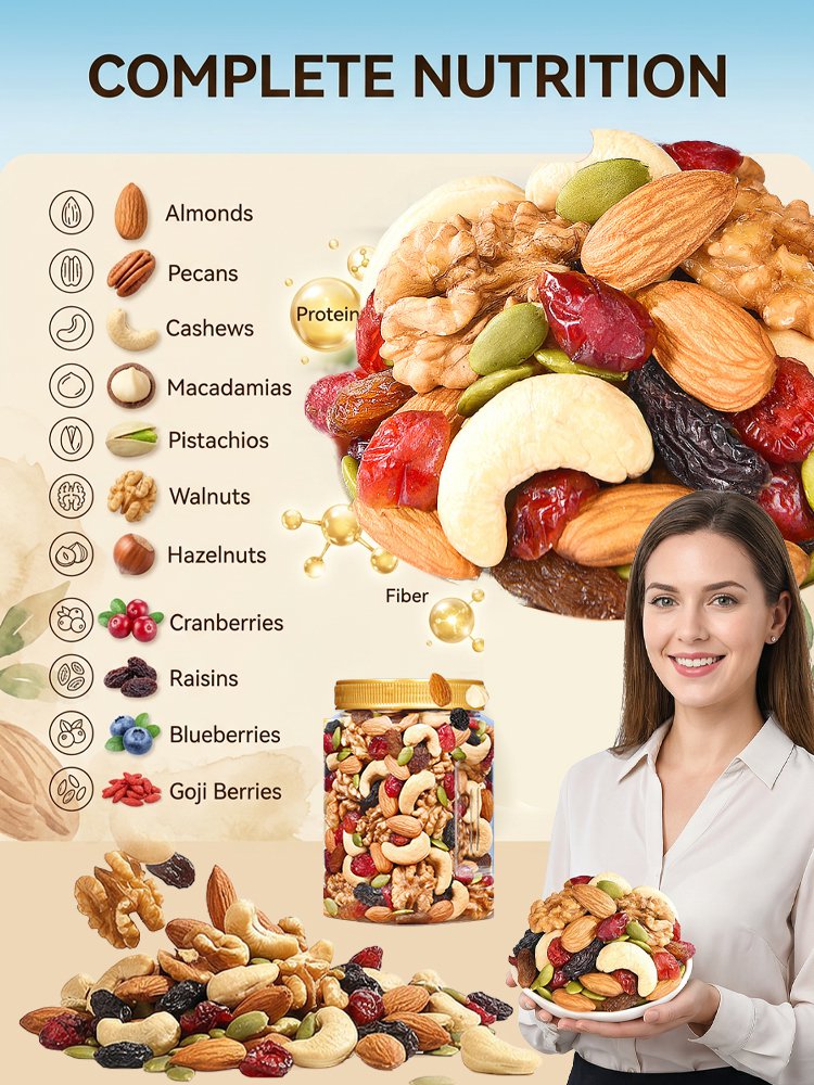 [Nutritional Completeness] Low-GI, High-Protein Healthy Nuts