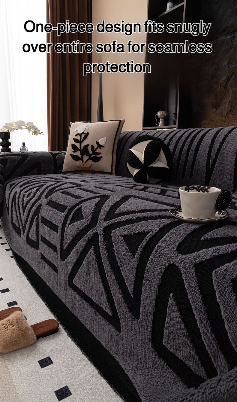 Light luxury sofa cloth in elegant modern living room