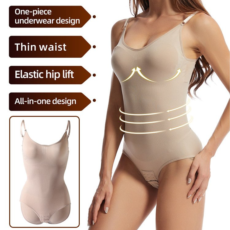  Tummy control waist slimming one-piece shapewear