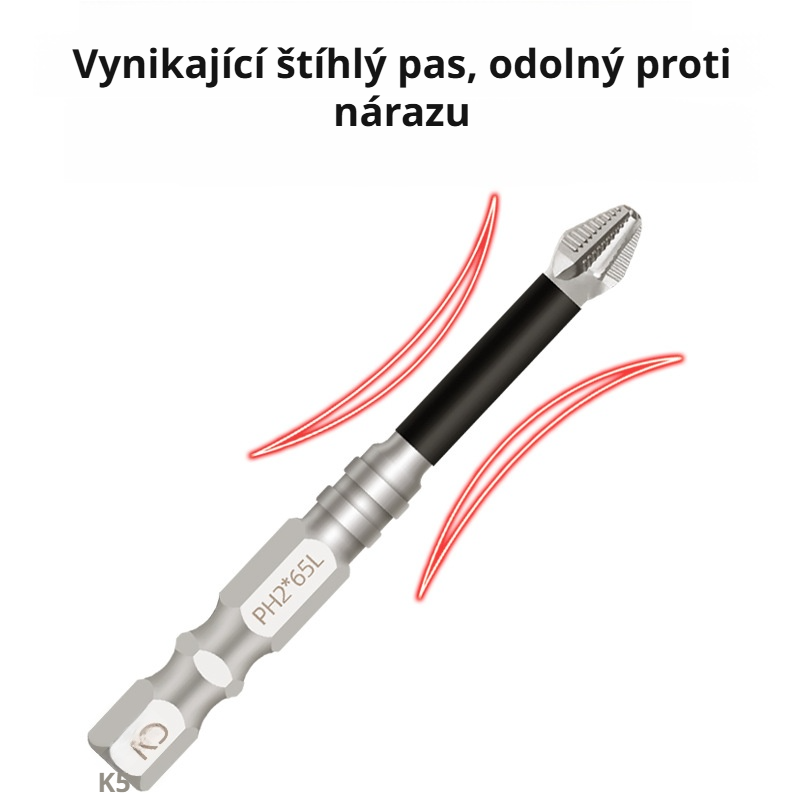 Elektrický šroubovák v akci při šroubování