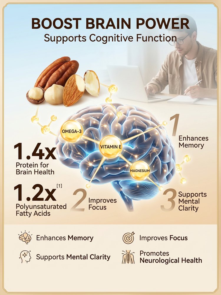 [Nutritional Completeness] Low-GI, High-Protein Healthy Nuts