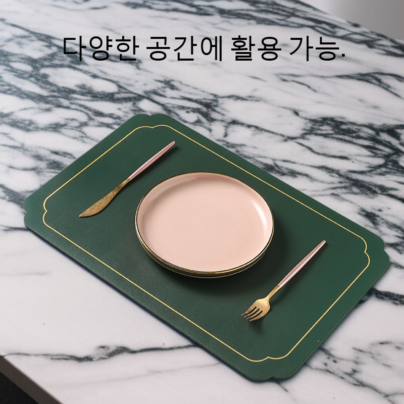 심플 PU 방수 가죽 쿠션