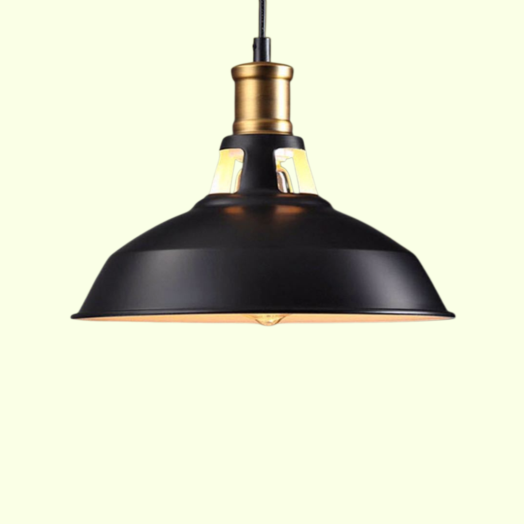 복고풍 블랙 샹들리에