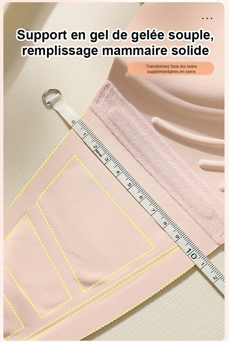 Bretelles en tissu soutien-gorge demi-bonnets