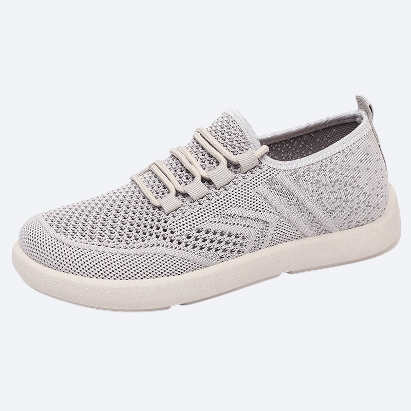 ネット面のフィットネスレースで軽量で通気性のあるスニーカー