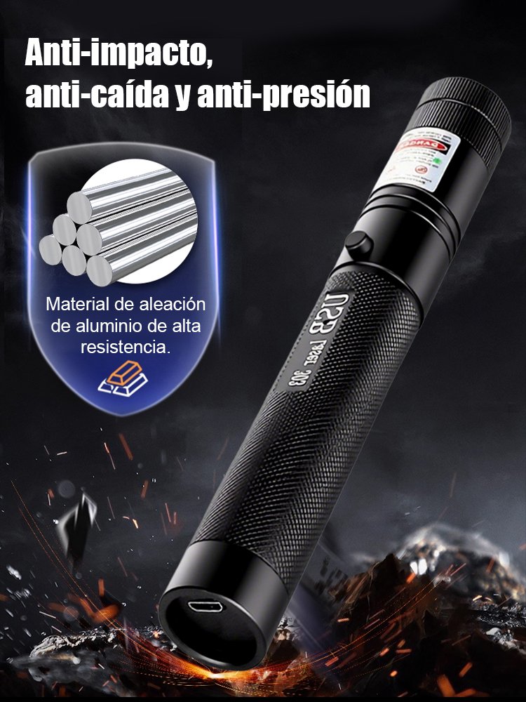 Puntero láser multifuncional USB