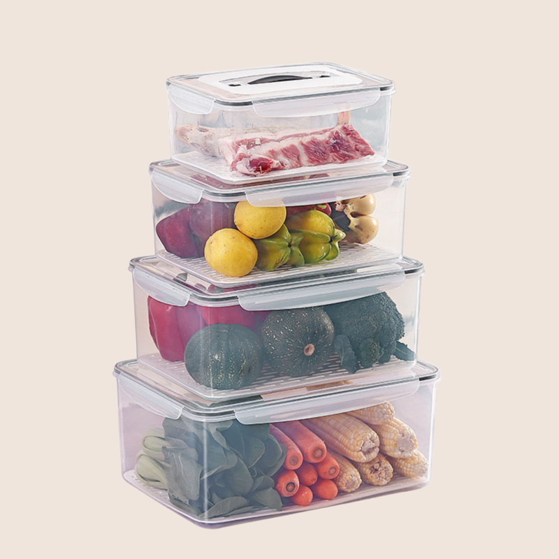 廚房瀝水密封保鮮盒