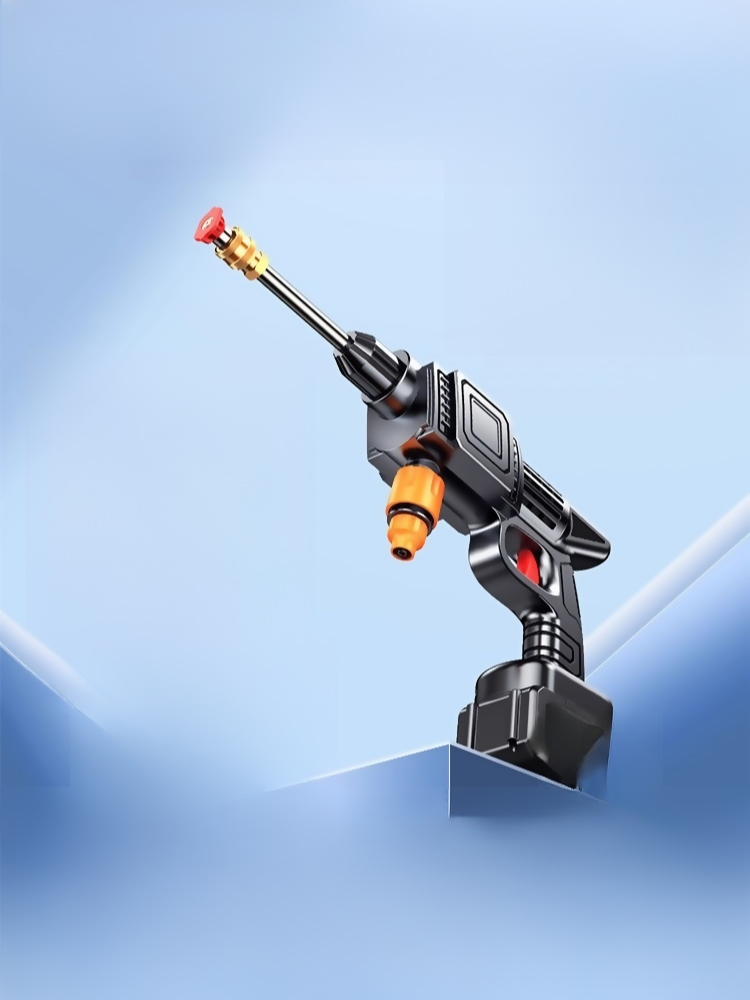 Household electric high-pressure car wash water gun