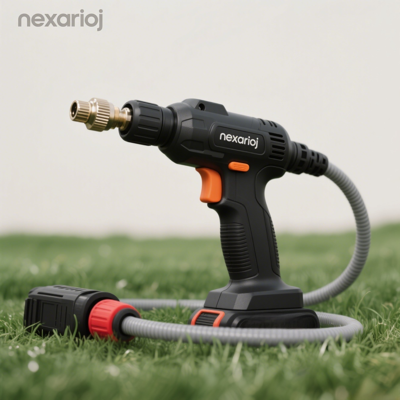 Lavar el coche con pistola de agua