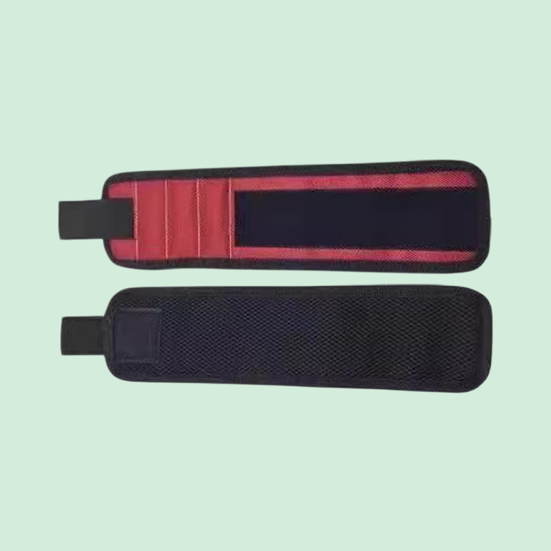 磁気リストバンド付きの裏打ち付き金属工具