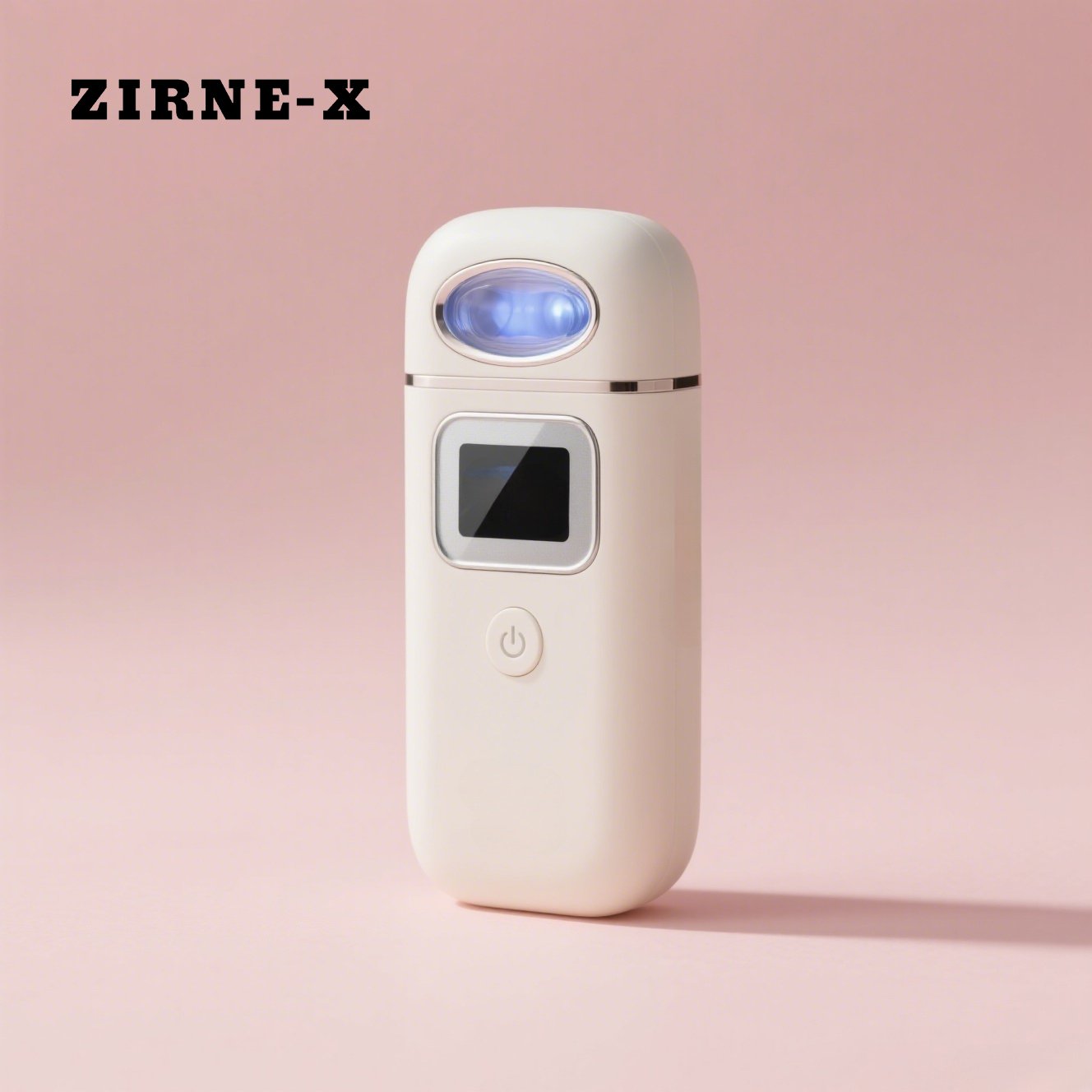 Schmerzfreies Haarentfernungsgerät mit Gefrierpunkt-Technologie in Nahaufnahme