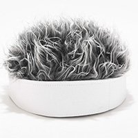 หมวกกะลาสีฮิปฮอป พร้อมวิกผมสั้น