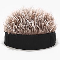 หมวกกะลาสีฮิปฮอป พร้อมวิกผมสั้น