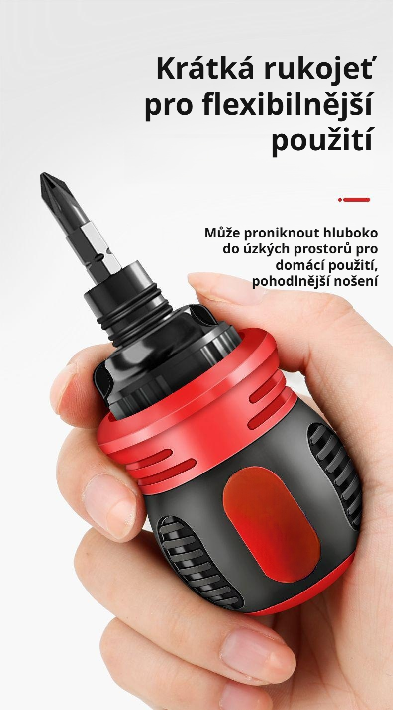 Multifunkční šroubovák pro domácí použití