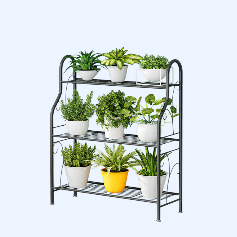 落地式多層鐵藝花架