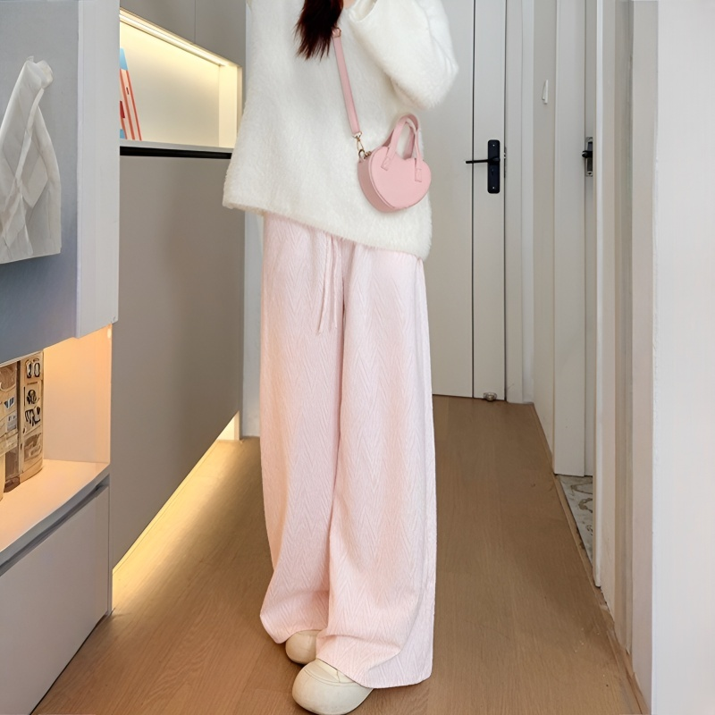 작은 키 하이웨스트 날씬해 보이는 캐주얼 팬츠 나른한 바람 날씬해 보이는 캐주얼 팬츠