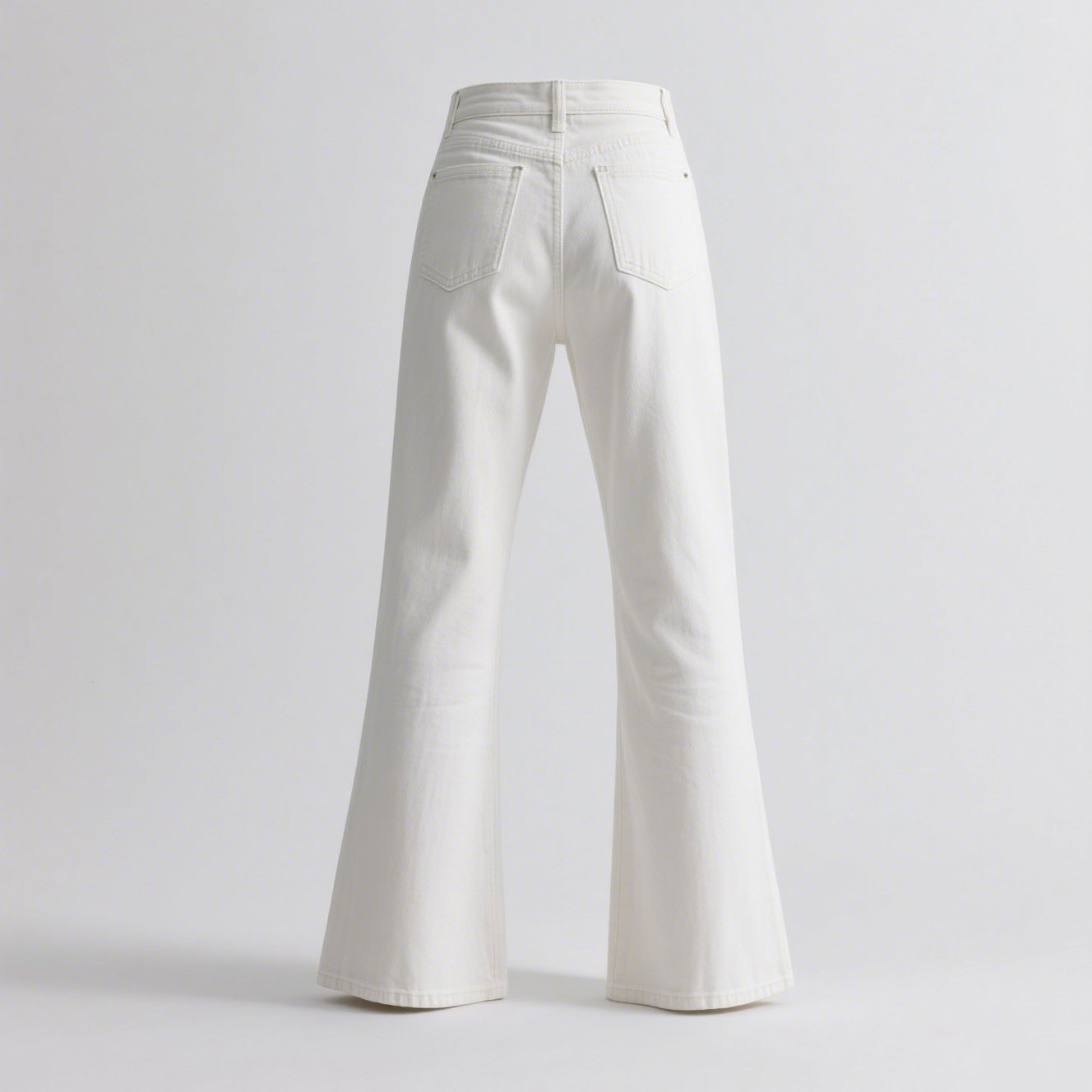 ストレッチデニムフレアパンツ