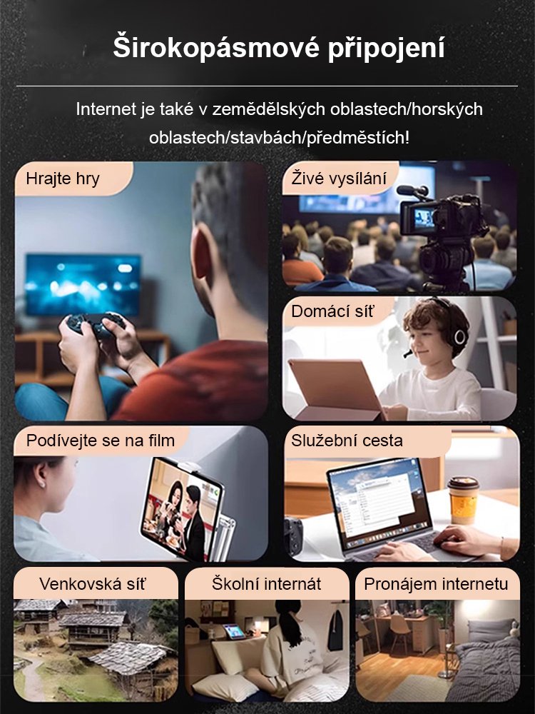 Nový vysokorychlostní zesilovač signálu wifi