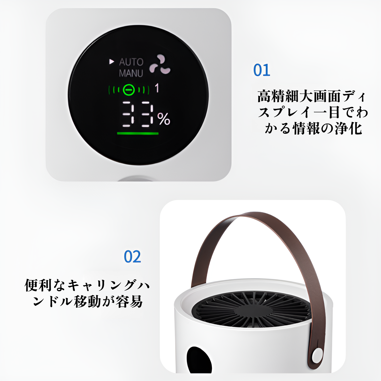 小型空気清浄機用リニューアルフィルター