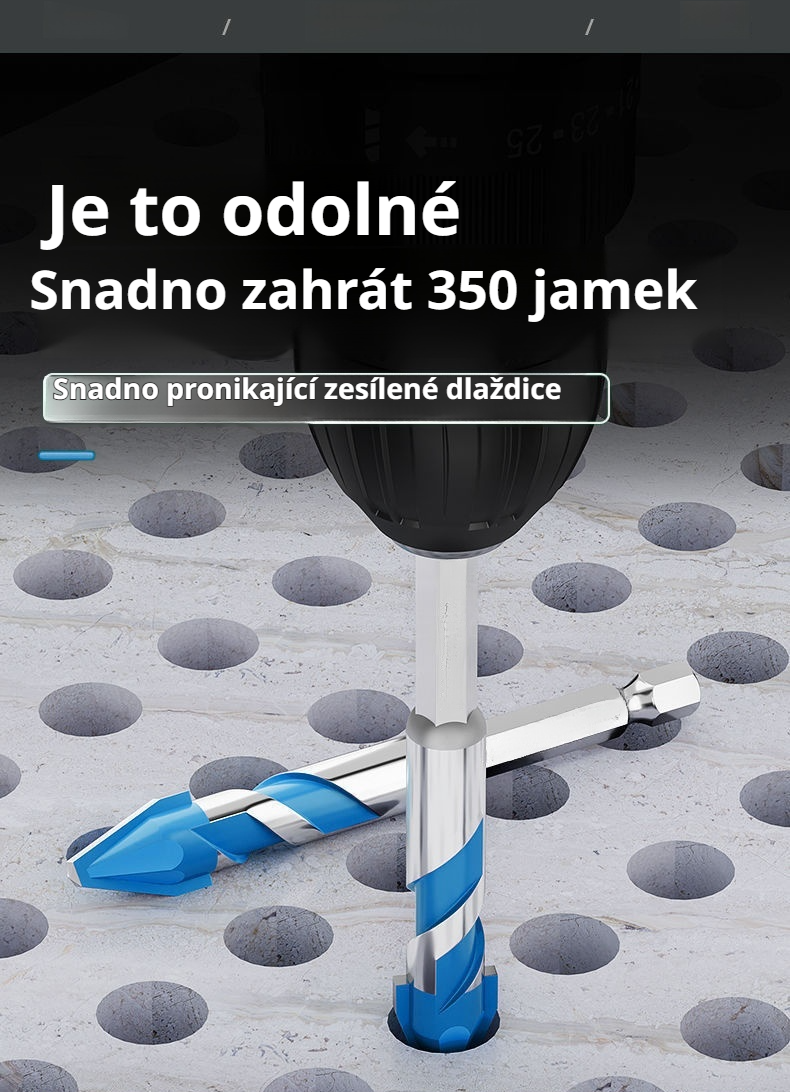 Vrták Achieve pro tvrdé materiály