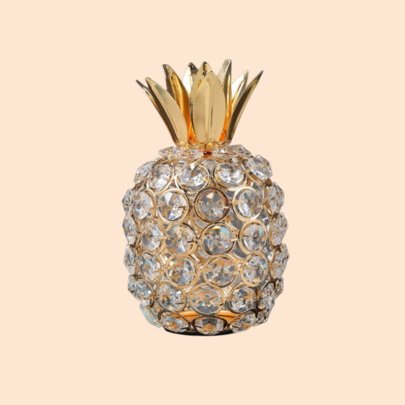 황금빛 크리스탈 홈 데코레이션