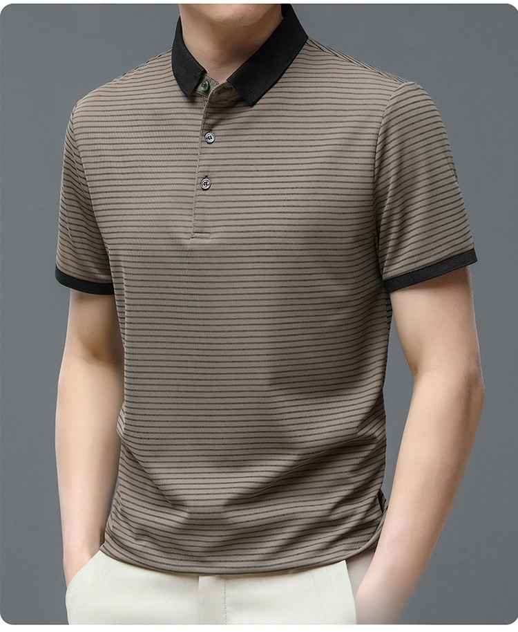 夏にぴったりな涼しいポロシャツ