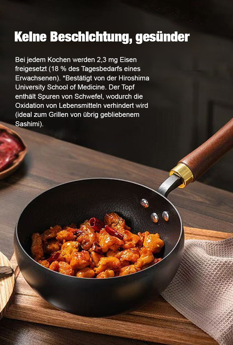 Praktischer Bauhammer-Muster Bauchtopf auf Baustelle