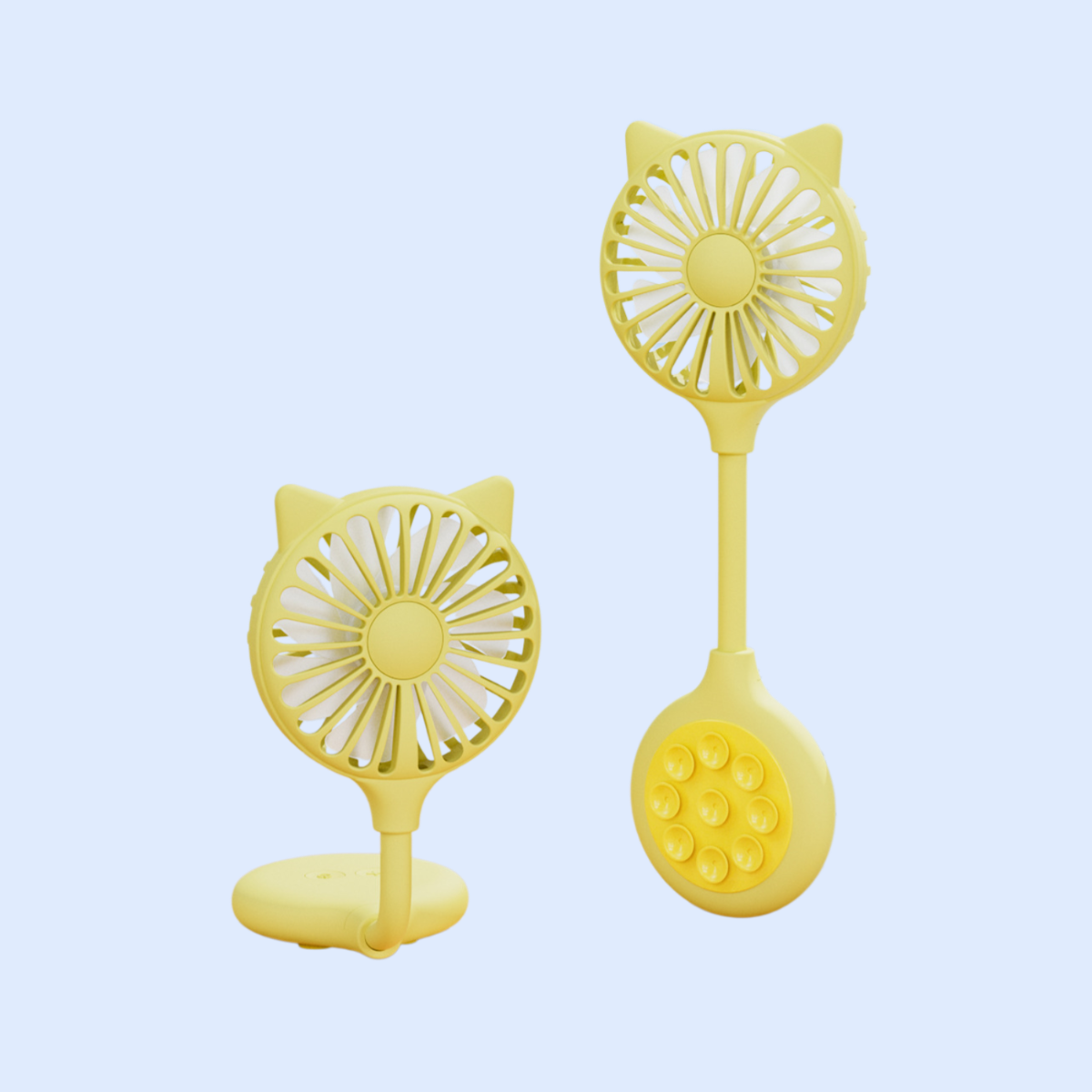 輕量USB小風扇家用吸盤迷你桌上型風扇