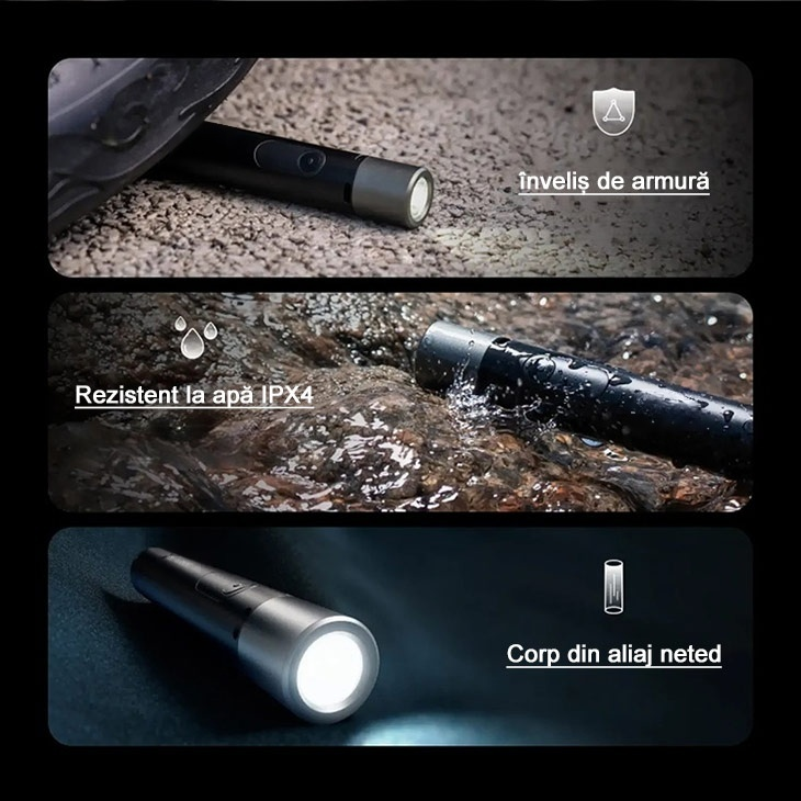 Lanterna de încărcare multifuncțională trei-în-unu