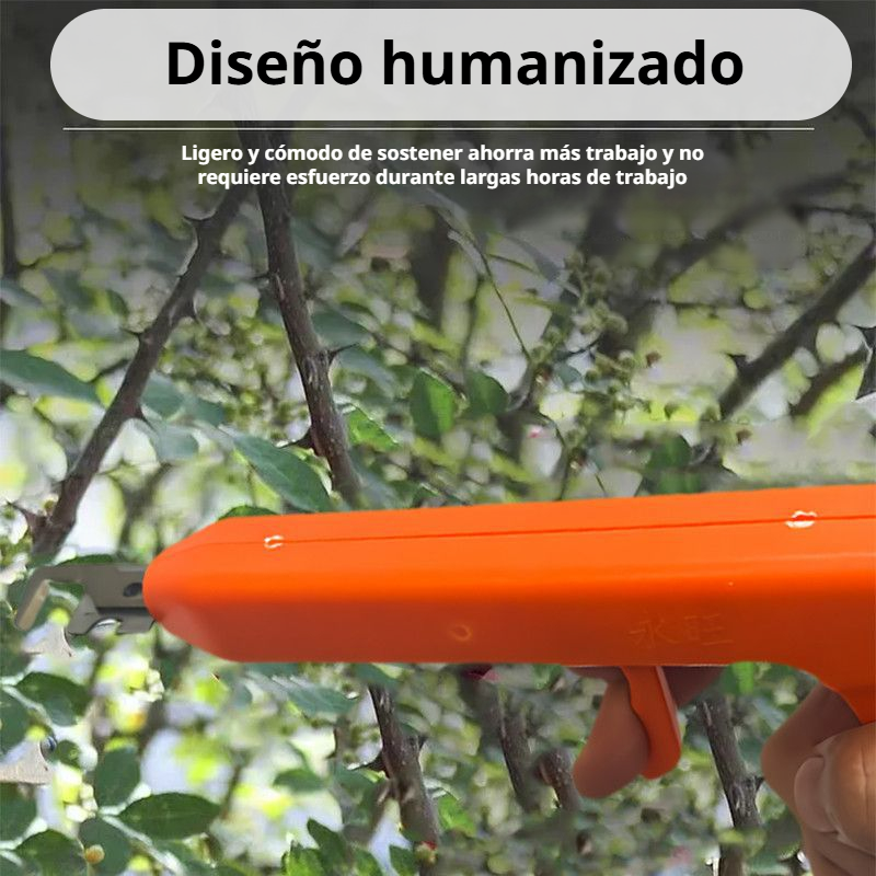 Herramienta de mano multifuncional para la cosecha de verduras y frutas