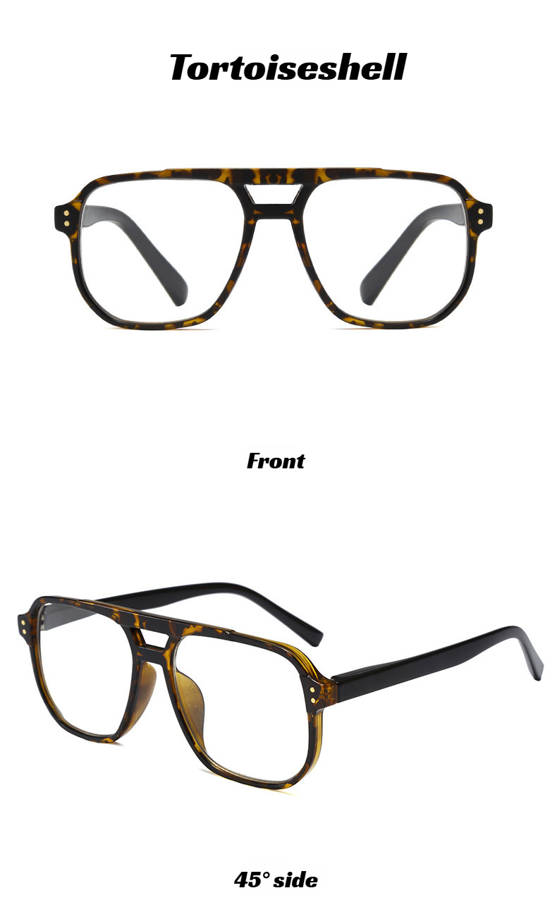 Clear vision lenses for presbyopia reading glasses