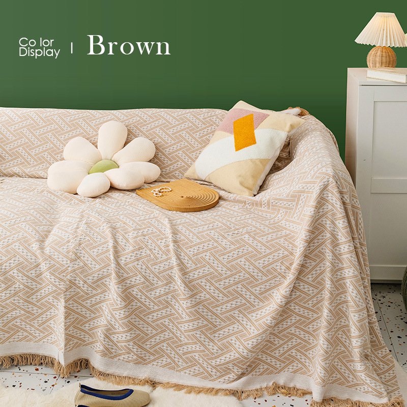 북유럽 소파 덮개 전부 덮개 소파 수건 소파 담요