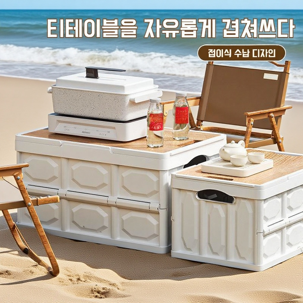 대용량 수납함의 견고한 소재와 내구성