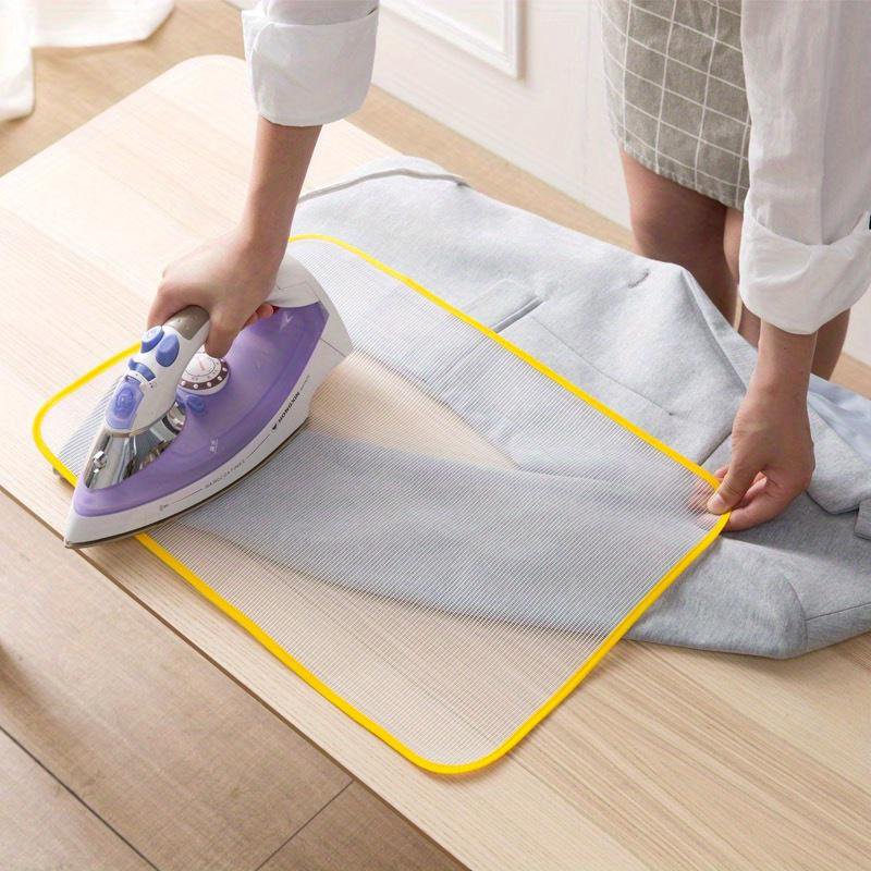 Protective insulation ironing board with heat-resistant cover