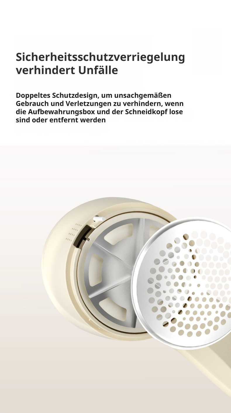 Praktischer Kopfschaber für glatte Oberflächen